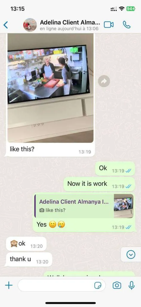 Real Iptvmiami customer chat satisfaction on WhatsApp 4