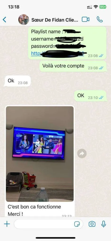Real Iptvmiami customer chat satisfaction on WhatsApp 6